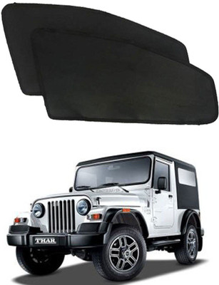 

Mexuss Side Window Sun Shade For Mahindra Thar(Black)