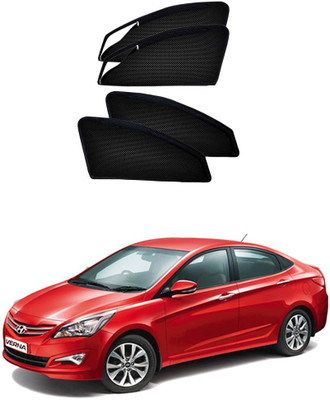 

Mexuss Side Window Sun Shade For Hyundai Verna Fluidic(Black)
