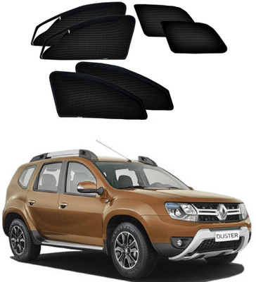 Mexuss Side Window Sun Shade For Renault Duster(Black)
