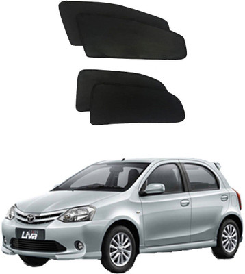 

Mexuss Side Window Sun Shade For Toyota Etios Liva(Black)