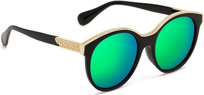 

Mark Miller Round Sunglasses(Green)
