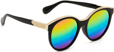 

Mark Miller Round Sunglasses(Multicolor)
