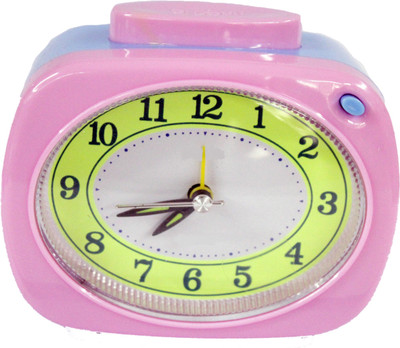 

Scrazy Analog Pink Clock