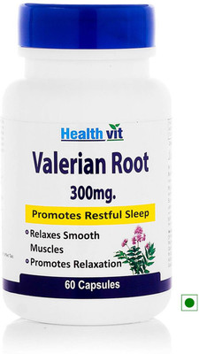 HealthVit Valerian Root Extract 300MG 60 Capsules(60 No)