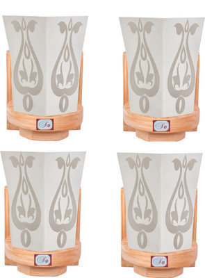 Somil Uplight Wall Lamp Without Bulb(Pack of 4)