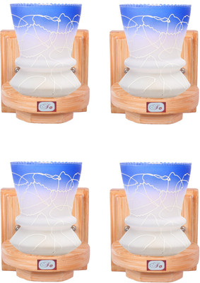 Somil Uplight Wall Lamp Without Bulb(Pack of 4)