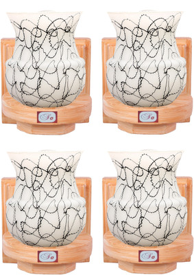 Somil Uplight Wall Lamp Without Bulb(Pack of 4)