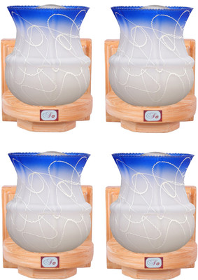 Somil Uplight Wall Lamp Without Bulb(Pack of 4)
