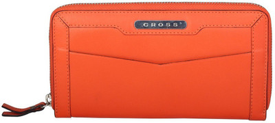 

Cross Women Casual Orange Genuine Leather Wallet(8 Card Slots)