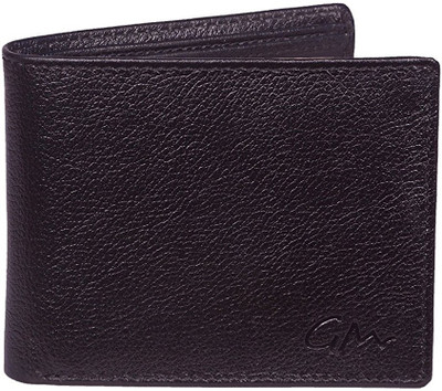 

Gentleman Men Black Genuine Leather Wallet(6 Card Slots)