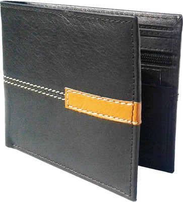 

NUKAICHAU Men Brown Genuine Leather Wallet(4 Card Slots), Cobo brn tan 4d