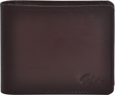 

Gentleman Men Brown Genuine Leather Wallet(6 Card Slots)