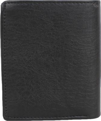 

AANIA HAUTE Men Black Artificial Leather Wallet(10 Card Slots), Black-20