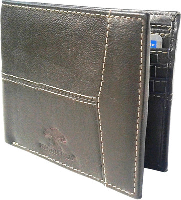 

NUKAICHAU Men Brown Genuine Leather Wallet(8 Card Slots), Cobo brn 8