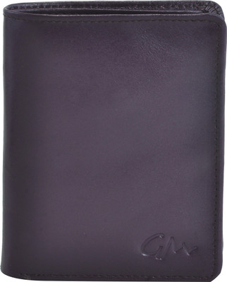 

Gentleman Men Purple Genuine Leather Wallet(9 Card Slots)