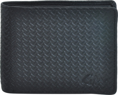 

Gentleman Men Black Genuine Leather Wallet(7 Card Slots)