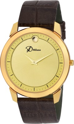 D'Milano GLD087 Gold Slim Dial Watch  - For Men   Watches  (D'Milano)