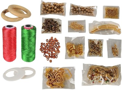 AM Silk Thread Necklace Making Kit Full Combo - All Accessories & Free Storage Box !!