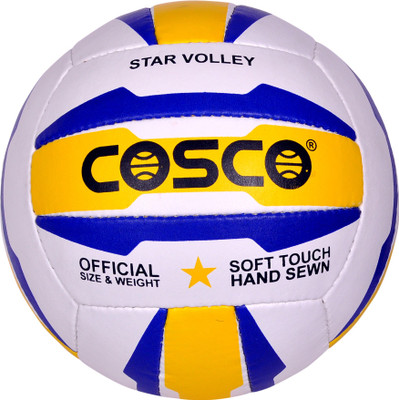 

Cosco STC Star Volleyball - Size: (Pack of 1, Multicolor