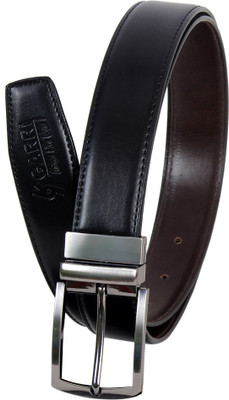 

Garri Men Casual, Party, Formal Black, Brown Artificial Leather Reversible Belt