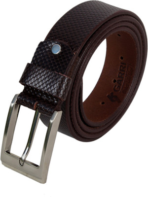 

Garri Men Casual Brown Genuine Leather Belt