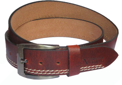 

eXcorio Men Casual Brown Genuine Leather Belt, Multicolor