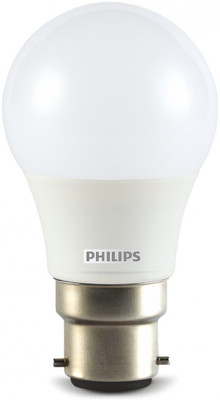PHILIPS 2.7 W Basic Round B22 LED Bulb(Yellow)