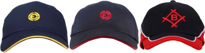 OJASS Embroidered Sports/Regular Cap Cap(Pack of 3)