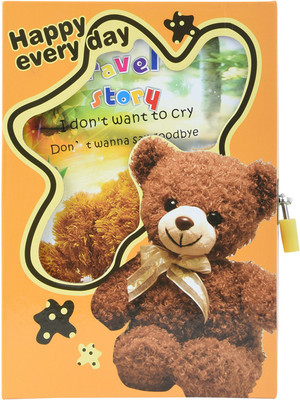 

Asera Regular Diary(Teddy Bear, Yellow)