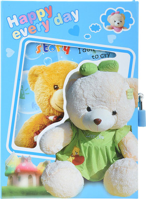 

Asera Regular Diary(Teddy Bear Blue, Blue)