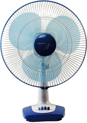 

Orient DESK 26 3 Blade Table Fan(Peppy Red, Pack of 3), Multicolor