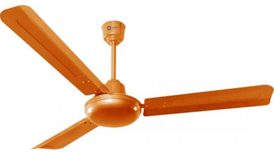 

Orient QUASOR ORNAMENTAL 48 INCHES 3 Blade Ceiling Fan(Peppy Red, Pack of 3), Gold