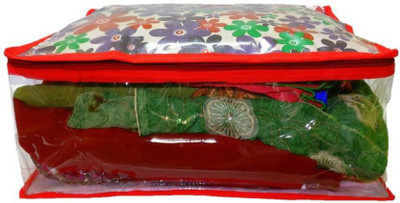 Aadhya Multipurpose Satin Saree Cover pack of 1_d(Maroon)