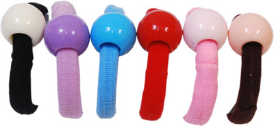 

FNB Combo of Hair Rubber Bands Rubber Band(Multicolor)