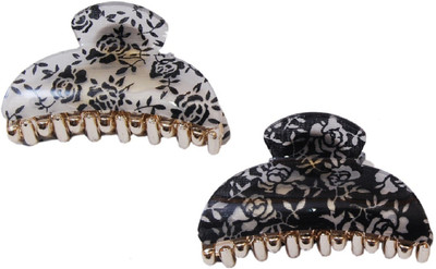 

FNB Combo of 2 Hair Clutcher for Women Hair Claw(Multicolor)