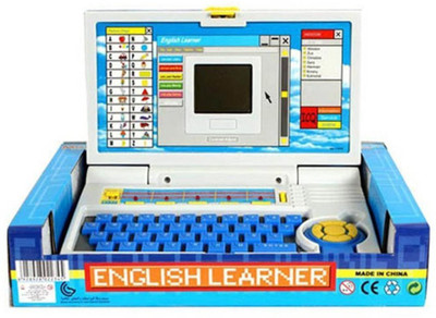 

Plutofit English Learner Laptop for Kids 20 Activities(Blue)