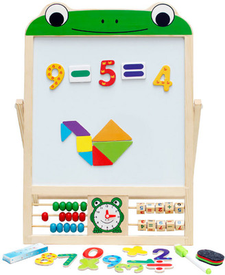 

Jack Royal Children Learning Sketchpad (White/Black Board) With Magnetic Numbers(Multicolor)