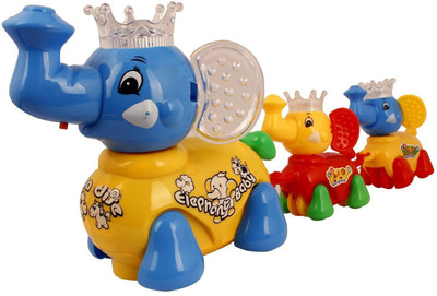 

SuperToy Cute Elephant cleaver toys Best Birthday Gift for kids(Multicolor)