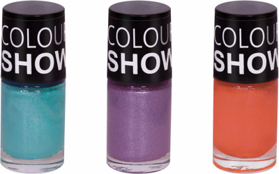 

Barrym Nail Polish Brown, Silver, Gold(Pack of 3)