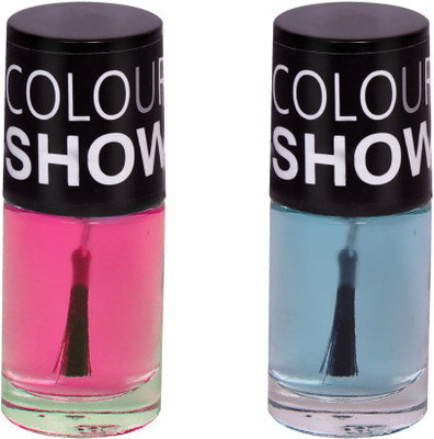 

Barrym Nail Polish Black, Pink(Pack of 2)
