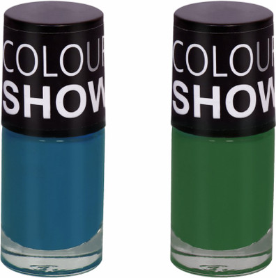

Barrym Nail Polish Green, Blue(Pack of 2)