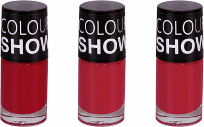 

Barrym Nail Polish White, Red, Peach(Pack of 3)