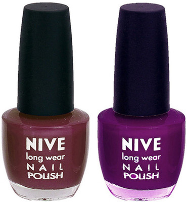 

Nive Colour Blast Nail Polish 1106201777 Purple(Pack of 2)