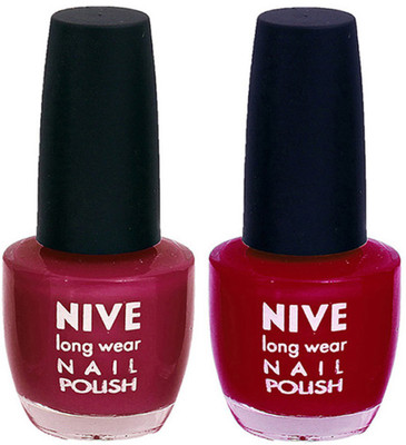

Nive Colour Blast Nail Polish 1106201635 Pink(Pack of 2)