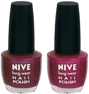 

Nive Colour Blast Nail Polish 1106201812 Purple(Pack of 2)