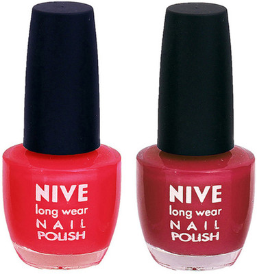 

Nive Colour Blast Nail Polish 1106201642 Pink,Pink(Pack of 2)