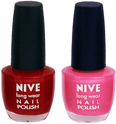 

Nive Colour Blast Nail Polish 1106201642 Pink(Pack of 2)