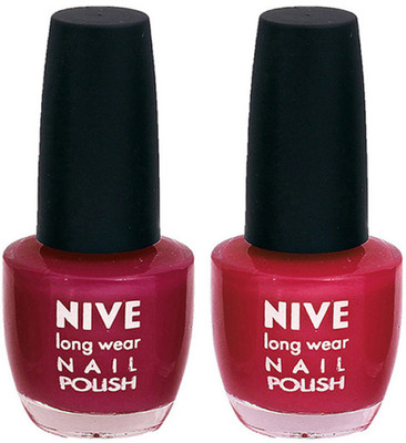 

Nive Colour Blast Nail Polish 1106201629 Pink(Pack of 2)