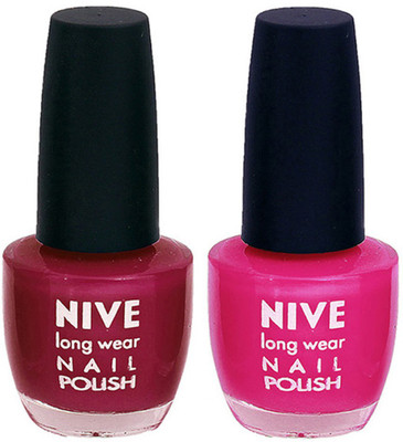 

Nive Colour Blast Nail Polish 1106201605 Pink(Pack of 2)