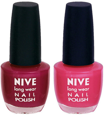 

Nive Colour Blast Nail Polish 1106201615 Pink(Pack of 2)